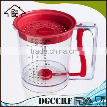 NBRSC Cheap Kitchen Fat Grease Gravy Separator Plastic 4 Cup Measuring Oil Cup photo-6