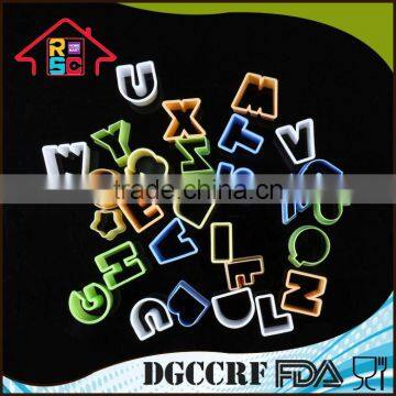NBRSC English Alphabet Moulds PP Cutter Set Of 27 Bakery Tools photo-4