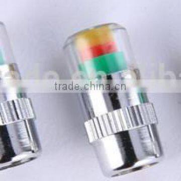 162686 4pcs a Set Tyre Pressure Monitor Valve Stem Caps Sensor LED Indicator Eye Alert photo-3