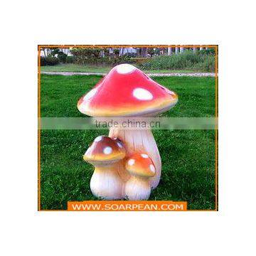 Best Sale Lovely Shape Durable Resin Material Mushroom Decorations photo-5