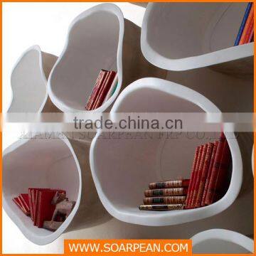 Indoor Decoration Wall Fiberglass Furniture Bookcase photo-2