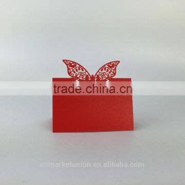 Laser Cut Decoration Card Butterfly Party Invitation Card Table Card Wedding Place photo-2