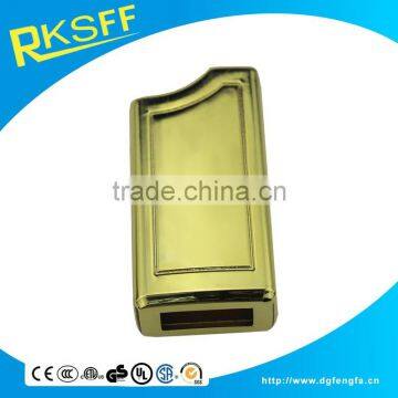 Promotion Gifts Gold Aliminum Alloy USB Flash Drive Cover With High Quality photo-2