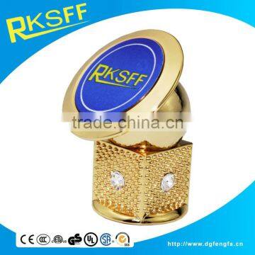 2016 Hot Sell Elegent High-end Golden Color With Diamond Phone Car Holder photo-2