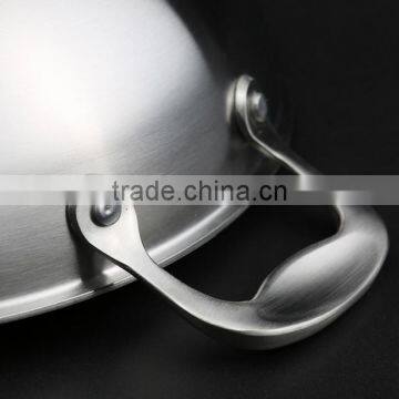 Die Cast ss Korean Model Round Metal Frying Pan photo-5