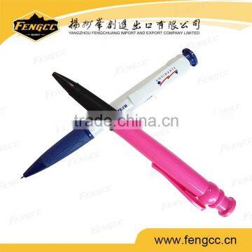 Promotion Custom Logo Transparent Advertising Plastic Ball Pen photo-4