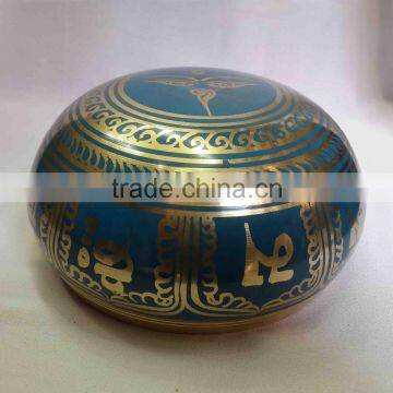 Best Selling Symbolic Colored Meditation Singing Bowl photo-4