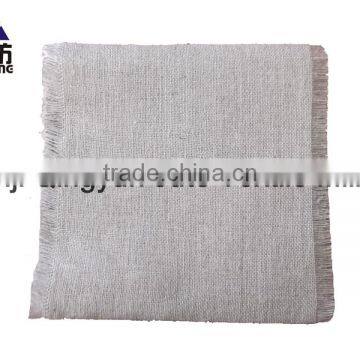 30cm*300cm Natural Burlap Runner Raw Edge on Small Rolls photo-3