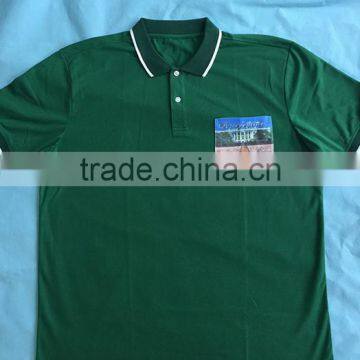 Cheap Custom Short Sleeve Polo T-shirt With Pocket