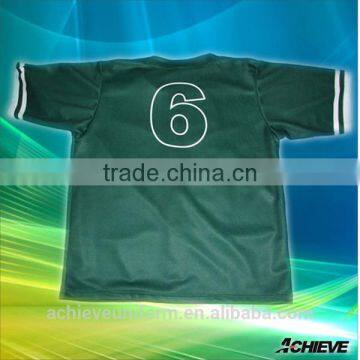 Fashion Cheap Mens Blank Baseball Jersey Made in China Guangdong photo-4
