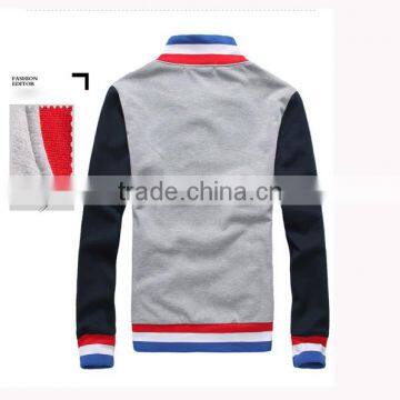 Wholesale Custom Varsity Leather Jacket for Men