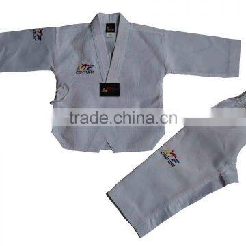 latest design kids taekwondo uniform cotton fabric taekwondo suits good manufacture taekwondo uniforms for kids