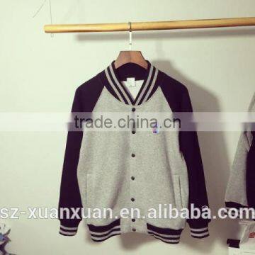 Hot Selling Fashion Casual Baseball Uniform Winter Men Jacket 2016 photo-3
