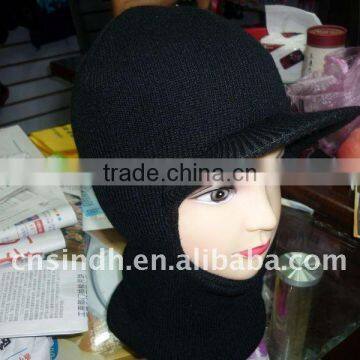 winter long long visor hat for men and women