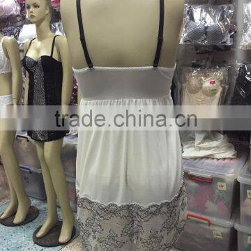 2016 Newest Designs Sexy Baby Doll With Fantasitic Decorative Flower and Lace photo-4