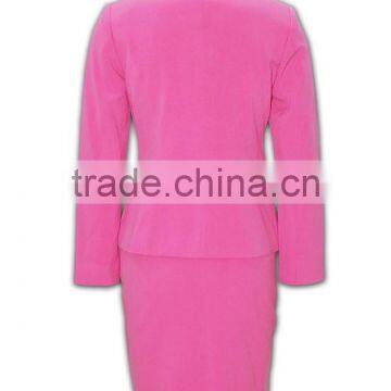 2015 Whole Sell OEM Design Viscose Fabric Outwear Black Dress Suit photo-4