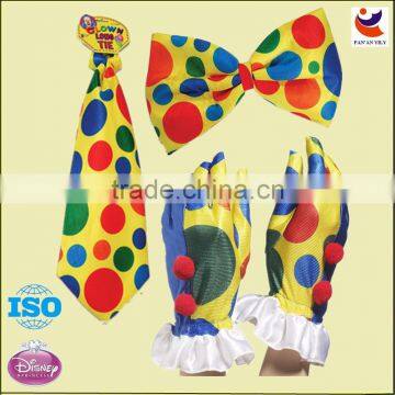 New Party Decoration Tie Clown Bow Tie Set