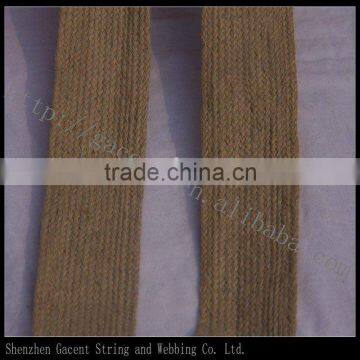 Linen flat belt weave lace garment accessory