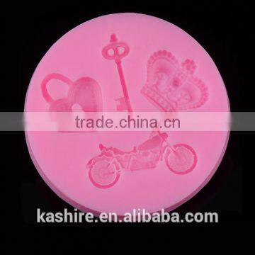 Silicone Crown Shaped Fondant Cake Mould Chocolate Decorating Baking Mould,chocolate Mould,handmade Soap Mold photo-2