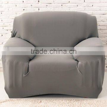 4 Colors Machine Washable Spandex Elasticity Couch Cover Sectional Sofa Furniture Slipcover Cover Pure Color 1/2/3 Seater photo-2