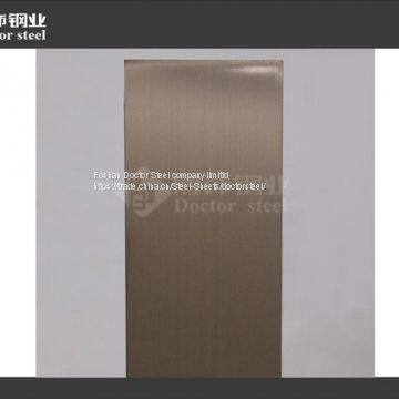 Guangdong Wholesale Color Stainless Steel Sheet,champagne HL Stainless Steel Plate photo-2