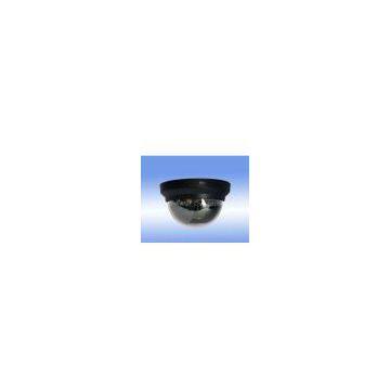 Black Video/Audio Security Camera Indoor Dome Color CCD