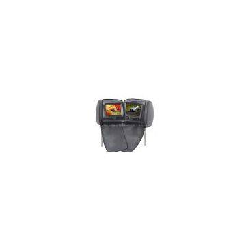 7 Inch Headrest Monitor DVD Player + Gaming System (Pair)