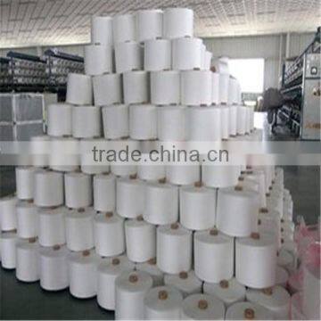 Wuhan Supplier Wholese Raw White Ne 20/2 100 Percent Virgin Polyester Spun Yarn for Kniting photo-4