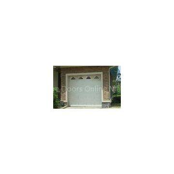 Colored Automatic Garage Doors Made Of Galvanized Steel,Finger-protected Panel