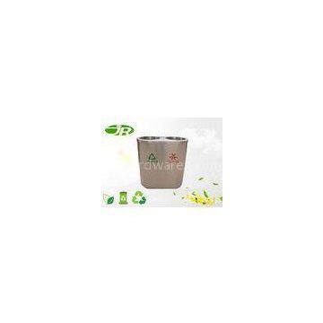 Round  Custom Outdoor Garbage Can Standing Removable Easily Cleaned - Up 65 * 35 * 80 CM