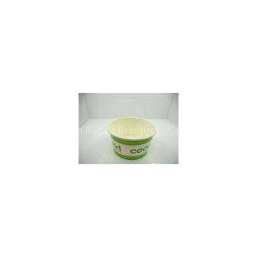 Small 8oz Takeaway Disposable Paper Bowls / Mugs With PE Liner / Double PE Coated