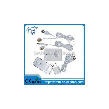 Alarm display security stand with two sensor