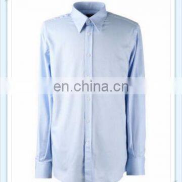 OEM classic long sleeve spring autumn shirt big size for men white, sky blue, pink color, cotton 100%