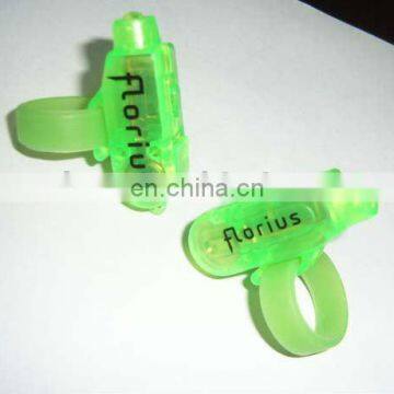 led finger flashlight use for party