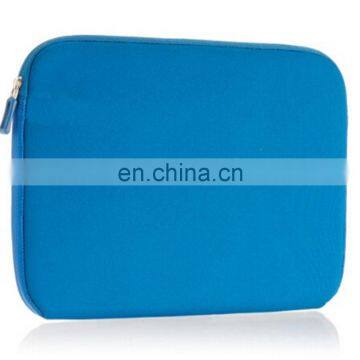 Fancy Sky Blue Neoprene Simple Travel Laptop Bag