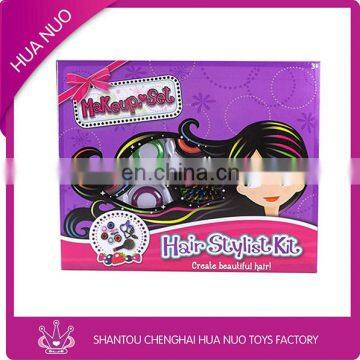 popular makeup set hair stylist kit for child