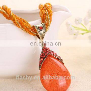 New Fashion Women Jewelry Bohemian Sautoir Chain Necklace Choker Pendant photo-4