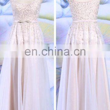 Elegant white floor length women bridal wedding dresses long gowns