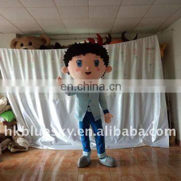 character boy mascot cartoon costume