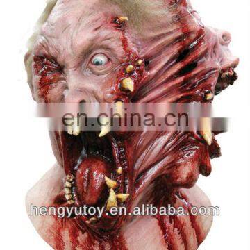 2017 Hot Selling Huizhou Realistic Siam Mask latex horror masks costumes