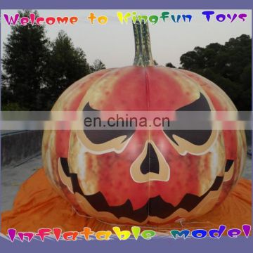 PVC inflatable helium pumpkin for Halloween 2014