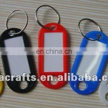 plastic keychain tag