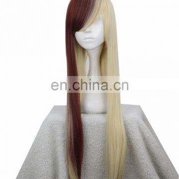 Styler Brand straight wig blonde long straight brown wig cosplay with bangs