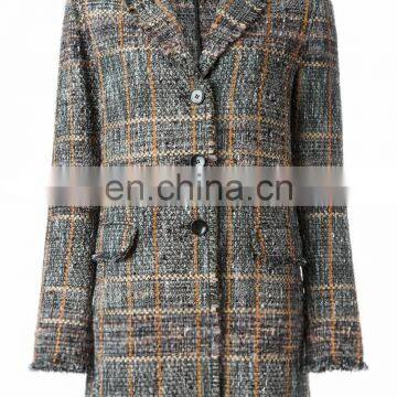 MIKA2386 Multicolour Lapel Coat photo-2