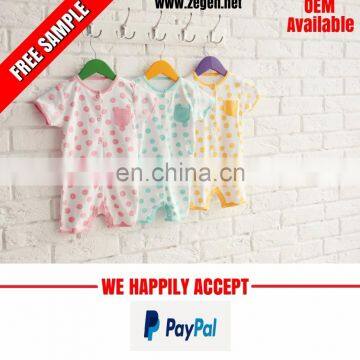 Hot sale baby romper 100% cotton