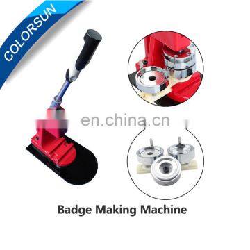 staple pin button badge making machine for sale in China alibaba market