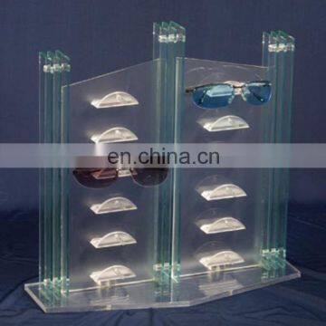 Dongguan manufaction high standard acrylic plastic indystrial lenses frame display cabinet retail store shelves