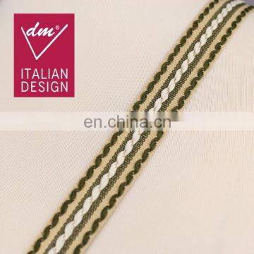 2015 Fancy Cotton Embroidered Ribbons for Decorative RB0386