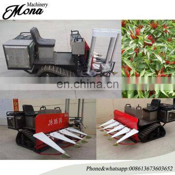 Hand Push Type Small Trefoil Soybean Pepper Reaper Harvester With Good Performance photo-2