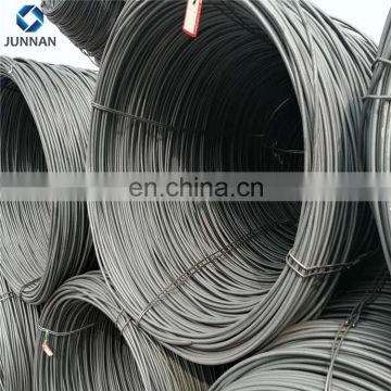 5.5mm MS low carbon steel wire rod in coils